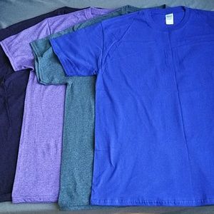 Men's XL short sleeve tees, set of 4.